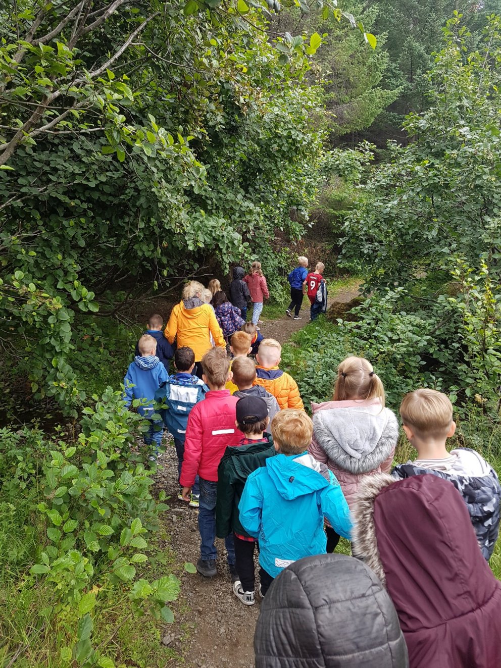 Vel heppnaðar árgangagöngur