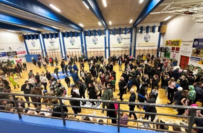 Fjölmenni á góðgerðardegi Grunnskólans í Hveragerði