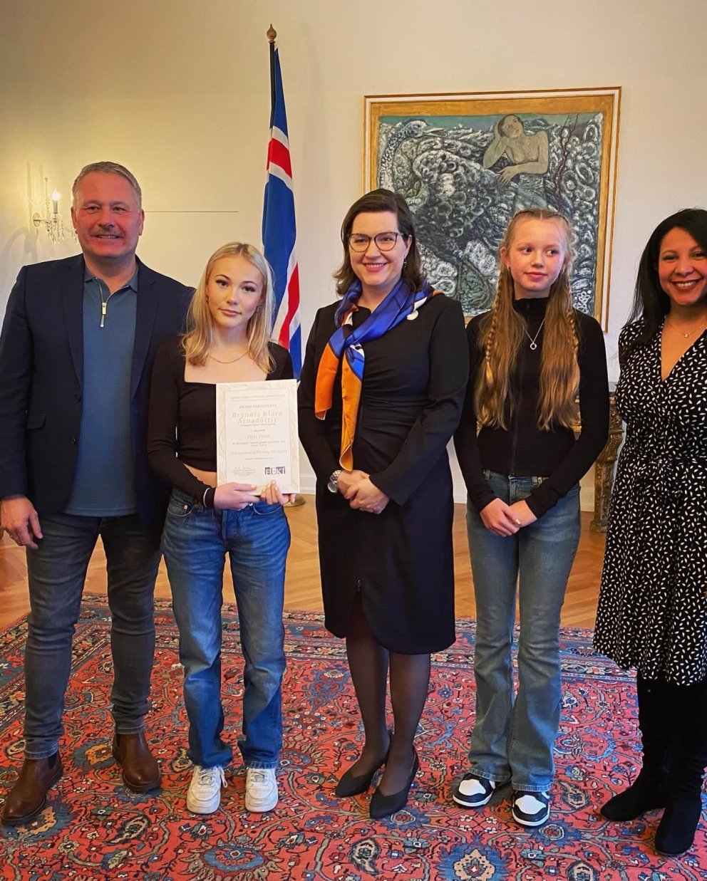 Tveir vinningshafar í ensku smásagnakeppninni 2023