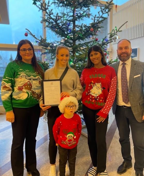 Matthea aðstoðarskólastjóri, Adda María fulltrúi Einstakra barna, Maríus Blær yngsti nemandi skólans…