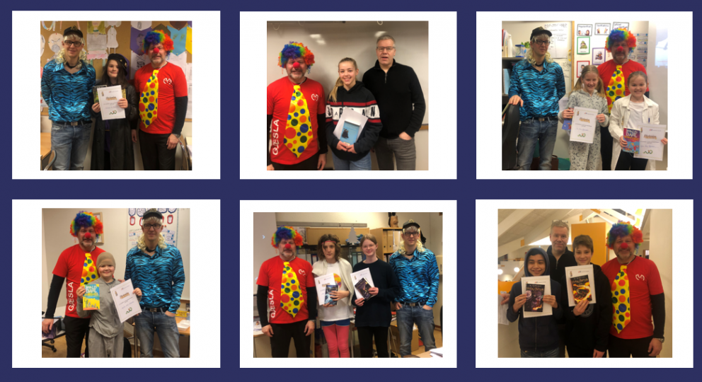 Verðlaun veitt á öskudegi