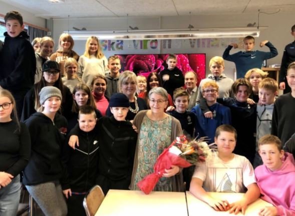 Tré gróðursett til heiðurs Guðríði