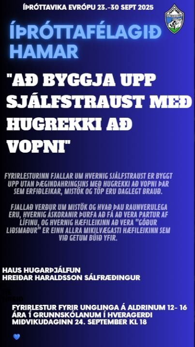 Að byggja upp sjálfstraust með hugrekki að vopni