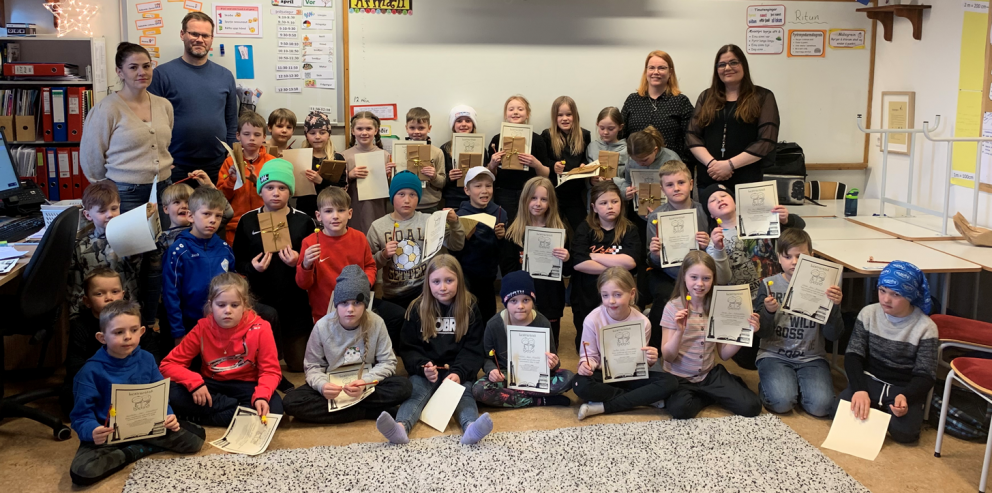 Lestrarátaki í 3. bekk lokið