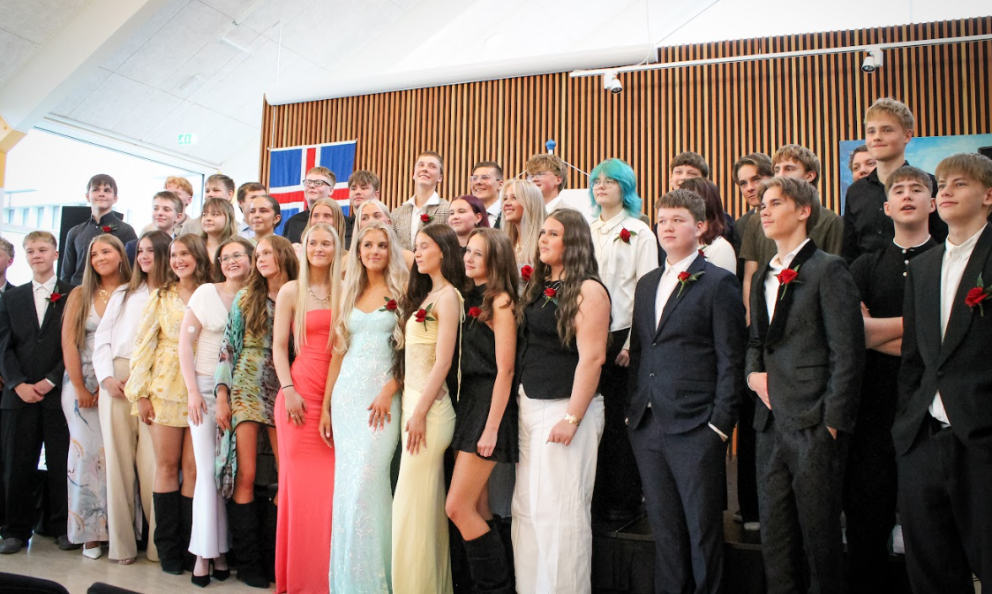Útskriftarathöfn 10. bekkja