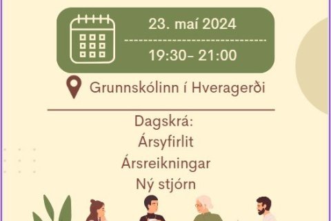 Aðalfundur foreldrafélags GÍH