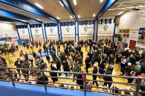 Fjölmenni á góðgerðardegi Grunnskólans í Hveragerði