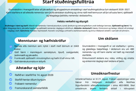 Starf stuðningsfulltrúa