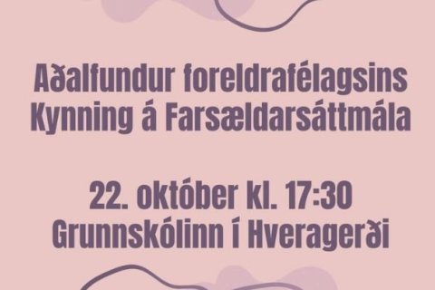 Aðalfundur foreldrafélags GÍH