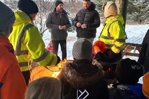 Heimsókn ráðherra í dag