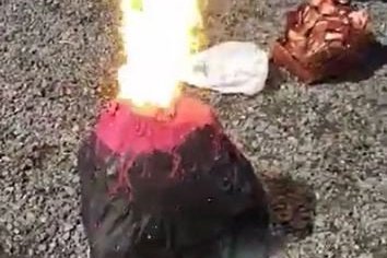 Eldfjallaverkefni í 6. bekk