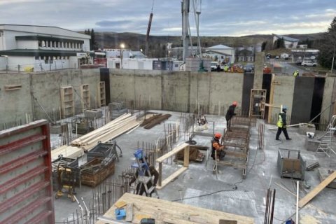 Framkvæmdir við skólann!