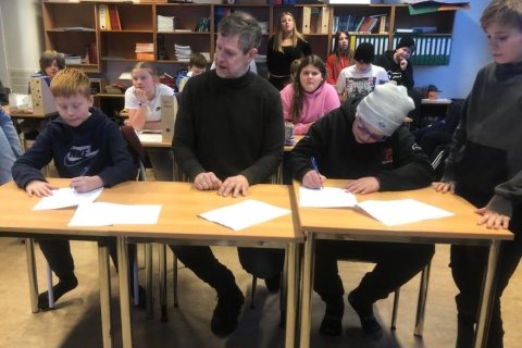 Samningur Hveragerðisbæjar við nemendur