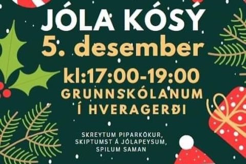 Jólakósýkvöld foreldrafélagsins