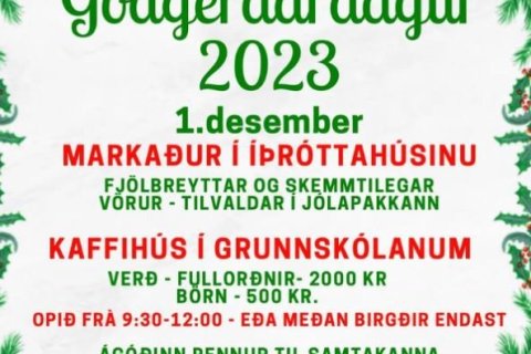 Markaðstorg og kaffihús í GÍH - Góðgerðardagur 01.12.23