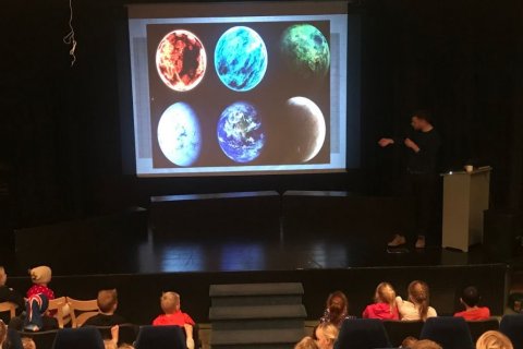 Stjörnu-Sævar kom í heimsókn